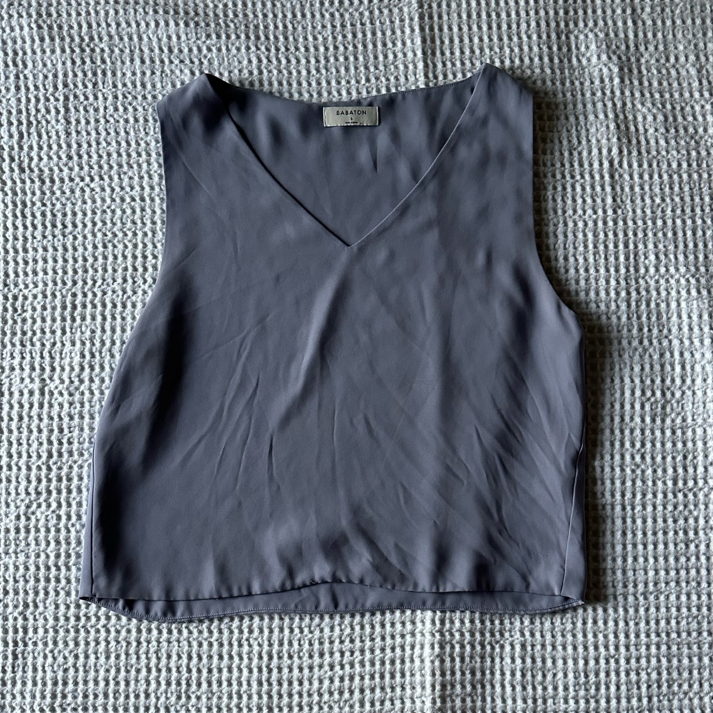 Babaton Slate Gray Blouse